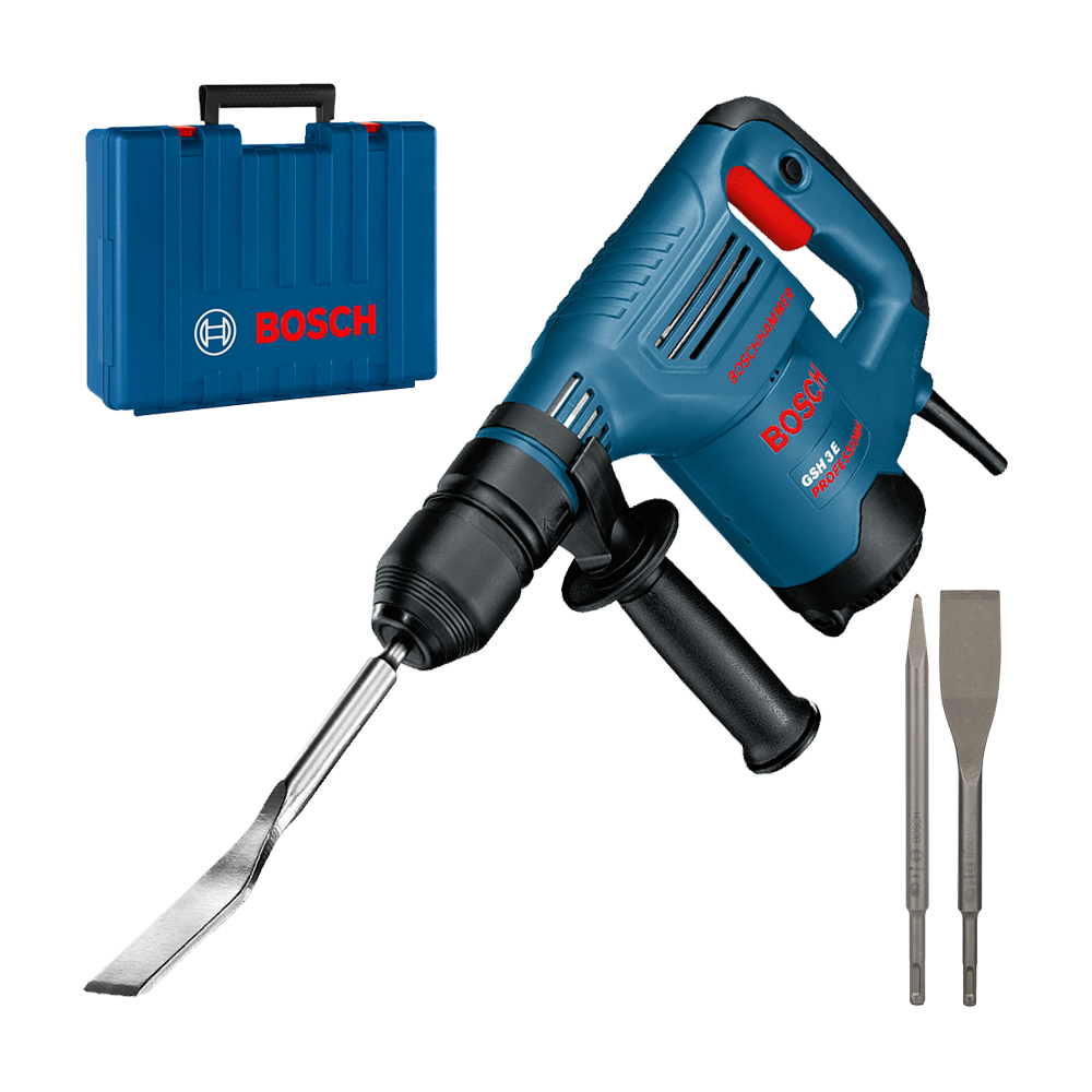 BOSCH GSH 3 E Ciocan demolator SDS-plus 650 W, 2.6 J + spitz + dalta