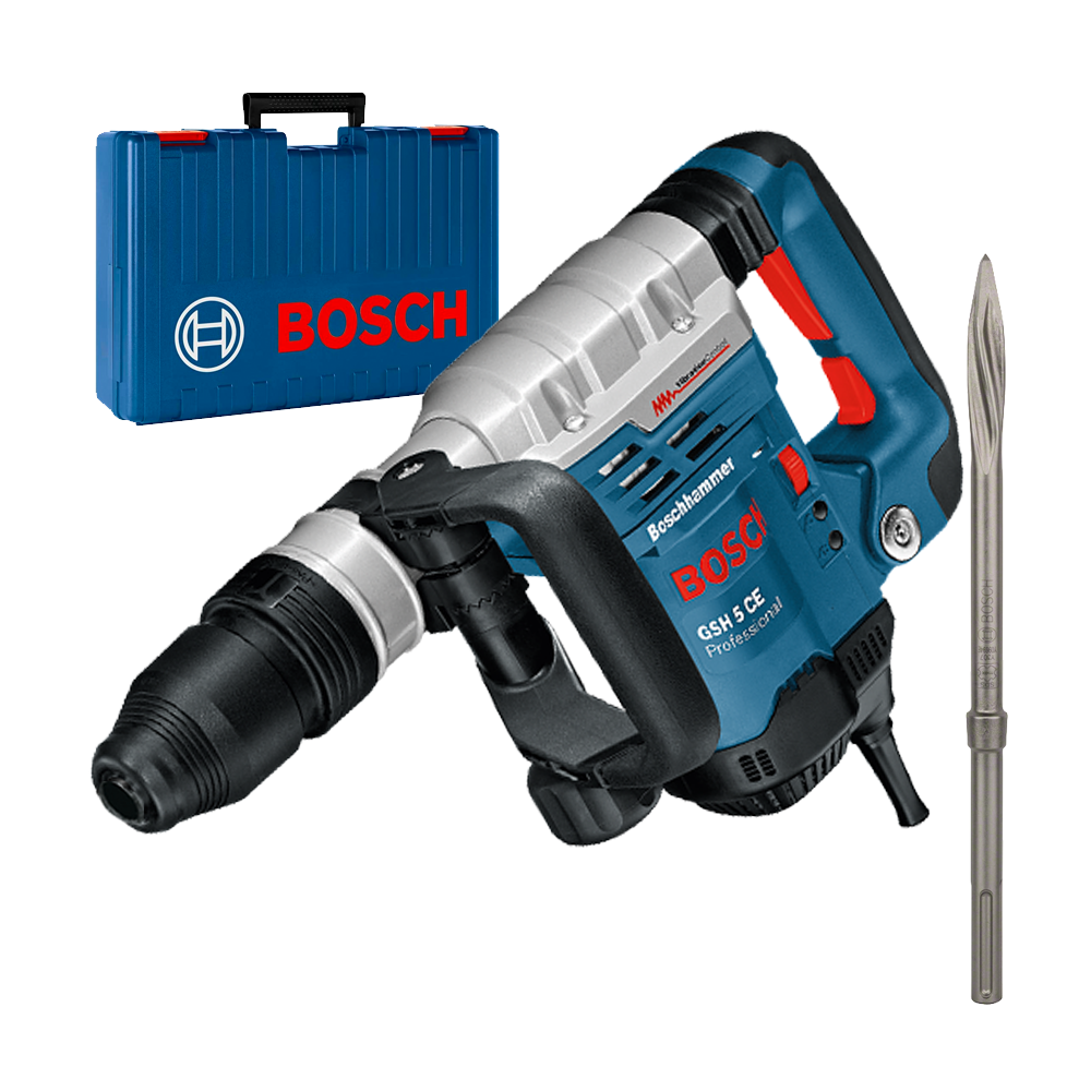BOSCH GSH 5 CE Ciocan demolator SDS-max 1150 W, 8.3 J + spitz