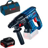 BOSCH GBH 180-LI (SOLO) Ciocan rotopercutor brushless Li-Ion, 2J +  Acumulator 5Ah CoolPack (Fara incarcator!) + Geanta textil m