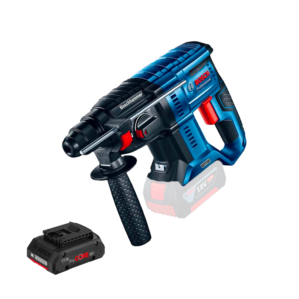 BOSCH GBH 180-LI Ciocan rotopercutor brushless Li-Ion, 2J + Acumulator 4Ah ProCore (Fara incarcator!)