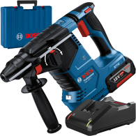 BOSCH GBH 187-LI Ciocan rotopercutor brushless, cu 1 acumulator Li-Ion 5Ah, 2.4J + Incarcator 4Ah + Valiza