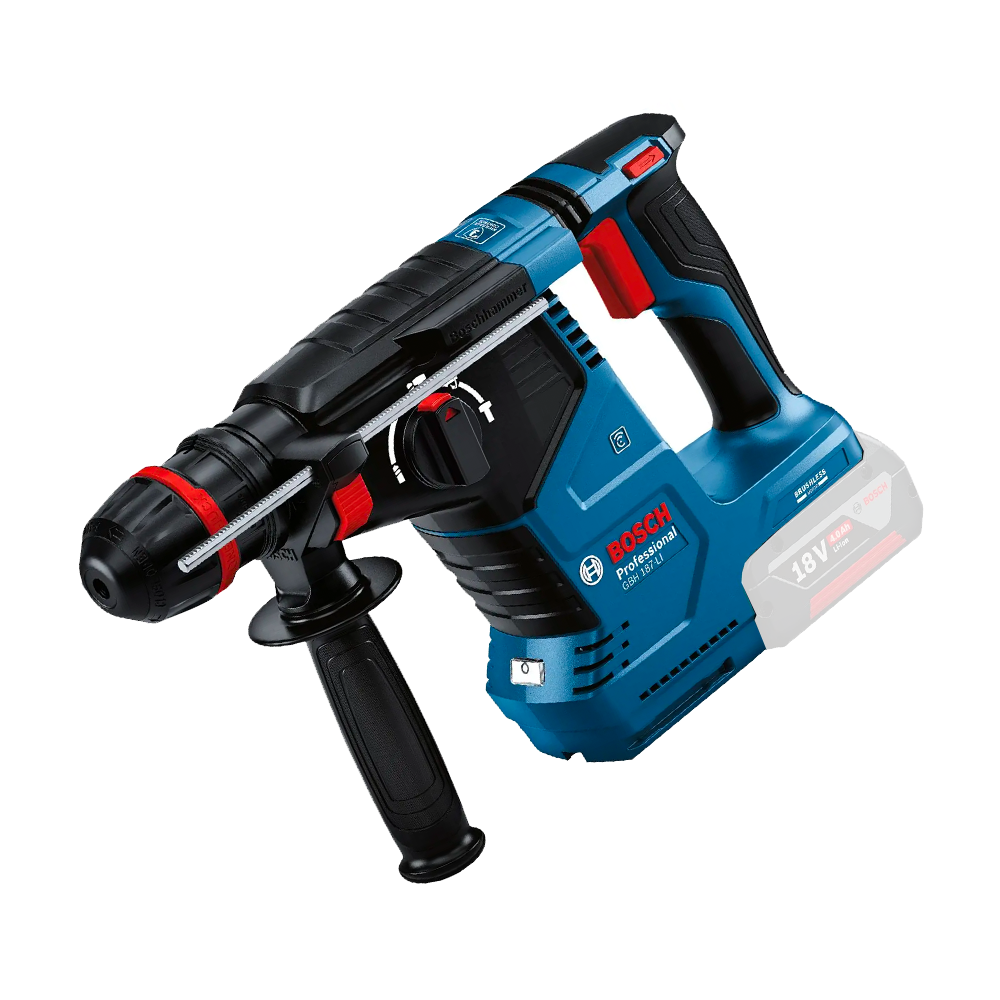 BOSCH GBH 187-LI One Chuck (SOLO) Ciocan rotopercutor brushless, Li-Ion, 2.4J, fara acumulator in set