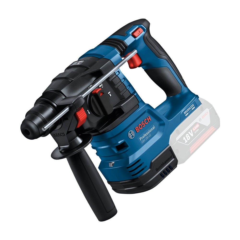 BOSCH GBH 18V-22 (SOLO) Ciocan rotopercutor brushless, Li-Ion, 1.9J, fara acumulator in set
