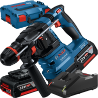 BOSCH GBH 18V-22 X Ciocan rotopercutor brushless Li-Ion, 1.9J, cu 2 acumulatori 4Ah + Incarcator 4Ah