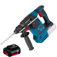 BOSCH GBH 18V-26 (SOLO) Ciocan rotopercutor brushless, Li-Ion, 2.6J +  Acumulator 5Ah CoolPack (Fara incarcator!)