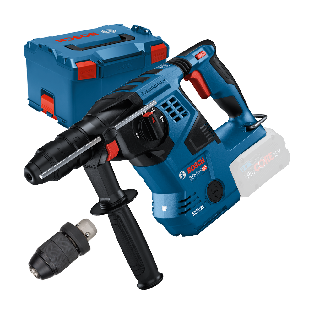 BOSCH GBH 18V-28 CF (SOLO) Ciocan rotopercutor brushless, Li-Ion, 3.4J, fara acumulator in set