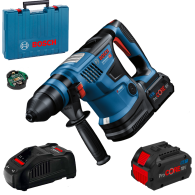 BOSCH GBH 18V-34 CF Ciocan rotopercutor SDS-PLUS brushless BITURBO, cu 2 acumulatori Li-Ion, 8Ah, 5.8J + Valiza