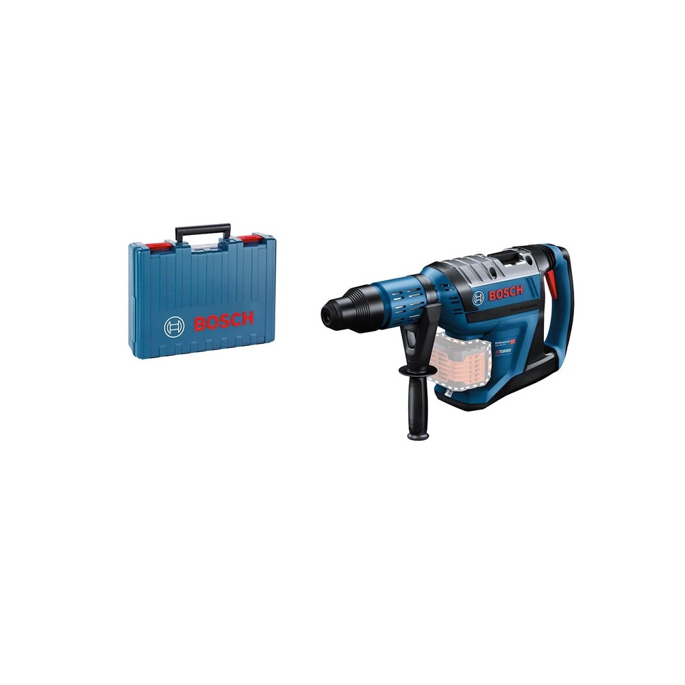 BOSCH GBH 18V-45 C (SOLO) Ciocan rotopercutor SDS-MAX brushless BITURBO, Li-Ion, 12.5 J, fara acumulator in set