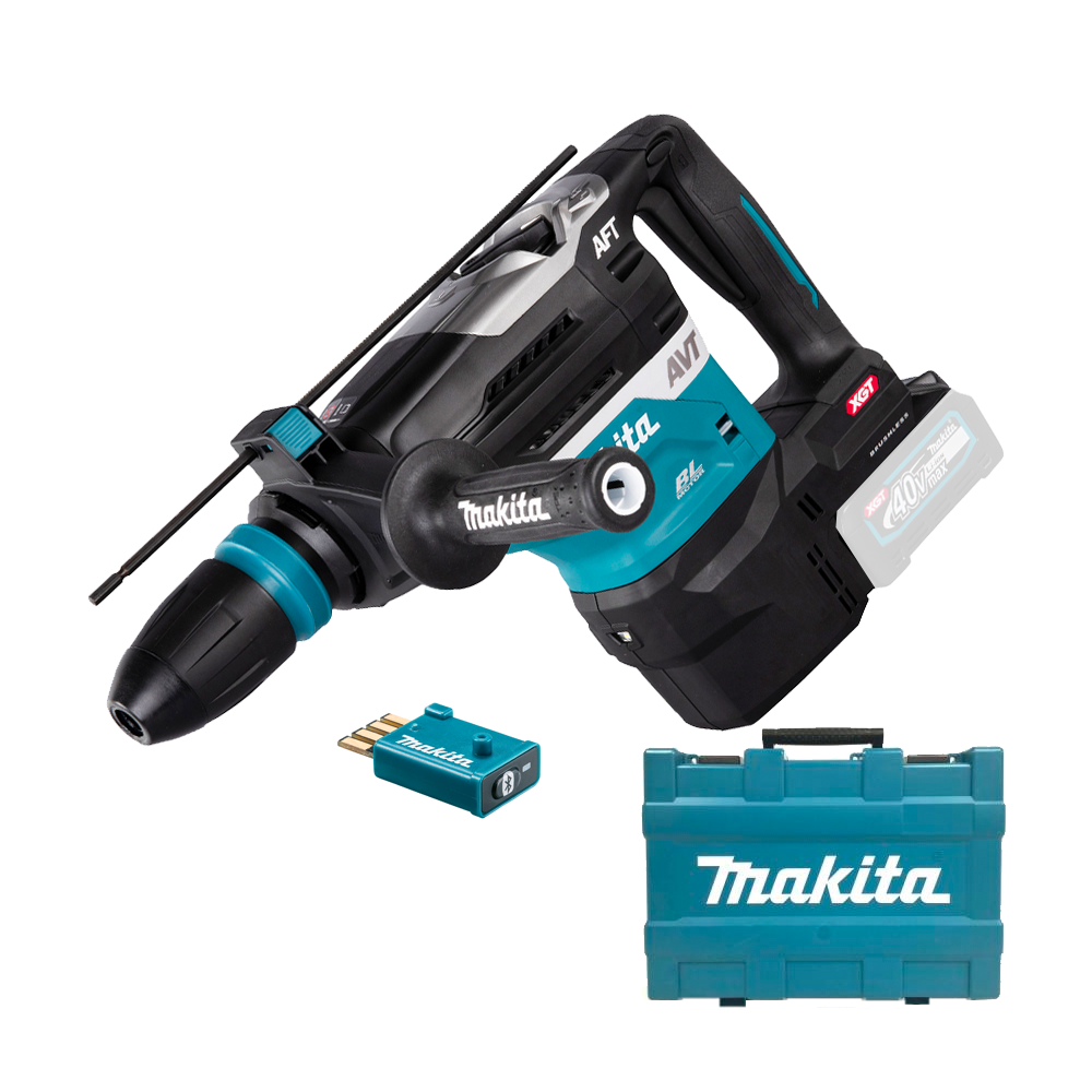 MAKITA HR005GZ01 Ciocan rotopercutor SDS-MAX brushless si wireless, Li-Ion, 40V XGT, 8J, fara acumulator in set (SOLO)