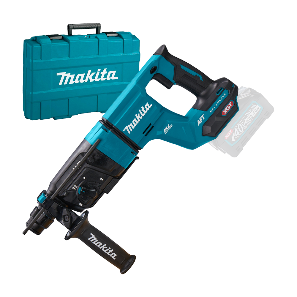 MAKITA HR007GZ01 Ciocan rotopercutor brushless, Li-Ion, 40V XGT, 3J, fara acumulator in set (SOLO) + Valiza