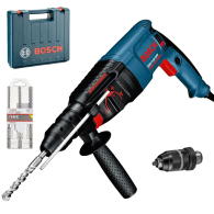 BOSCH GBH 2-26 DFR Ciocan rotopercutor SDS-plus 800 W, 2.7J +  Set 3 burghie SDS-plus-5X 6/8/10 mm