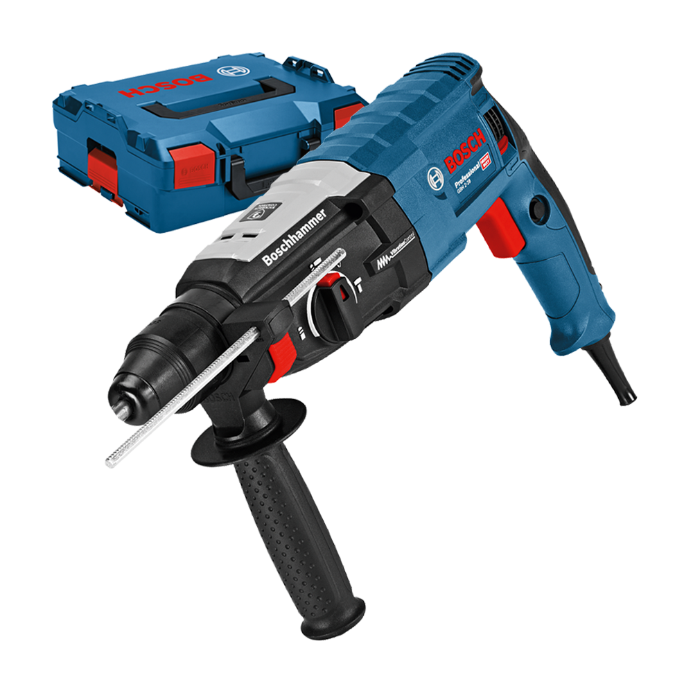 BOSCH GBH 2-28 Ciocan rotopercutor SDS-plus 880 W, 3.2 J + L-BOXX