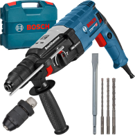 BOSCH GBH 2-28 F GBH 2-28 F Ciocan rotopercutor SDS-plus 880 W, 3.2 J + Set 3 burhie + Dalta
