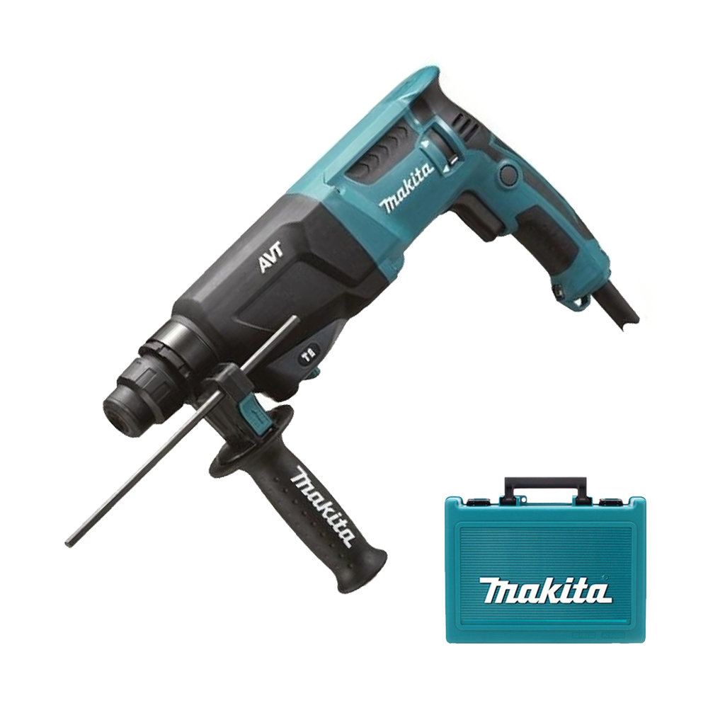 MAKITA HR2631F Ciocan rotopercutor SDS-plus 800W, 2.4J cu AVT