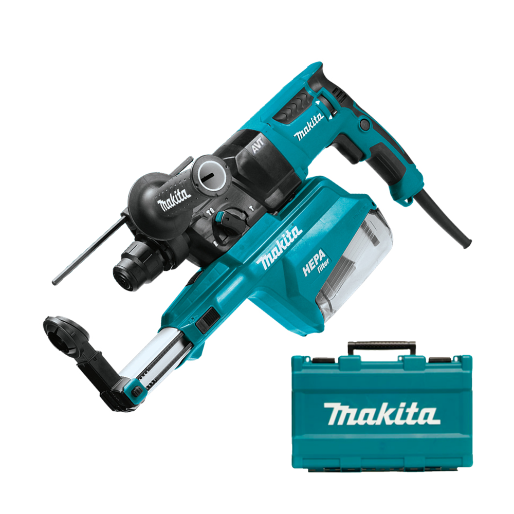 MAKITA HR2653 Ciocan rotopercutor SDS-plus 800W, 2.2J cu AVT si sistem de aspiratie