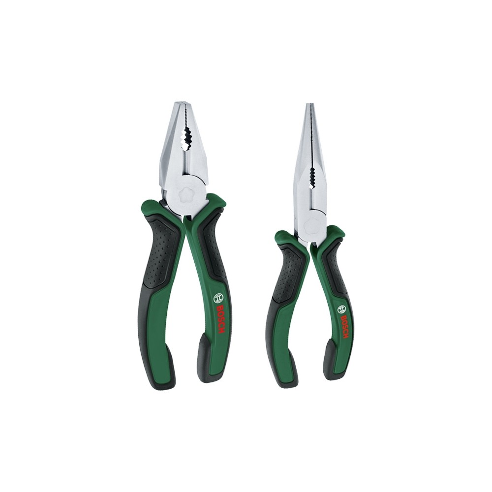 Bosch Set 2 Clesti, combinat si varf semirotund, 180mm
