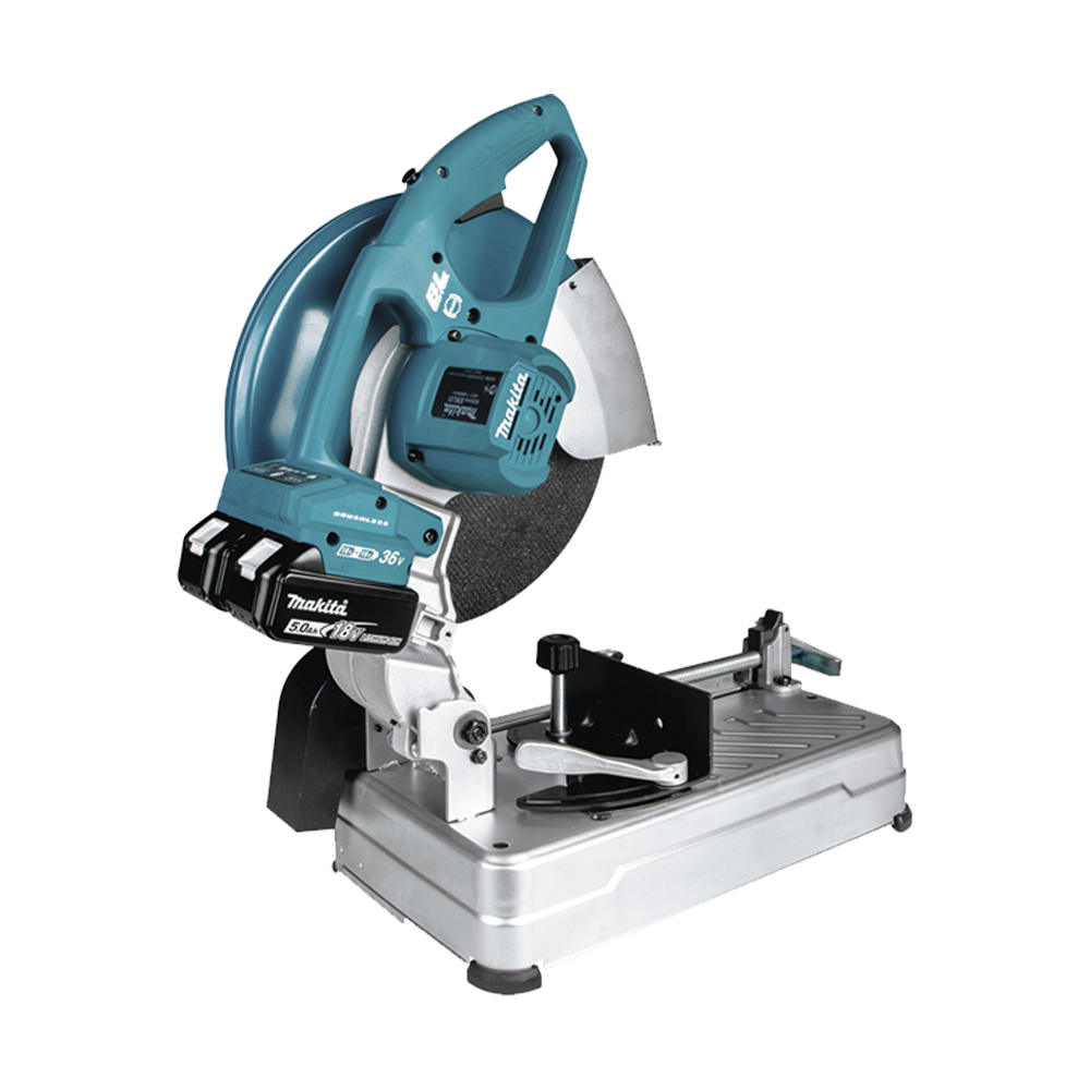 MAKITA DLW140PT2 Debitator de metale brushless cu 2 acumulatori Li-Ion, 18V, 5Ah