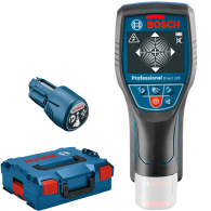 BOSCH D-tect 120 (SOLO) + AA1 Detector de metale + Suport baterii + L-BOXX
