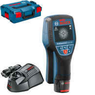 BOSCH D-tect 120 Detector de metale cu 1 acumulator Li-Ion, 2Ah + L-BOXX