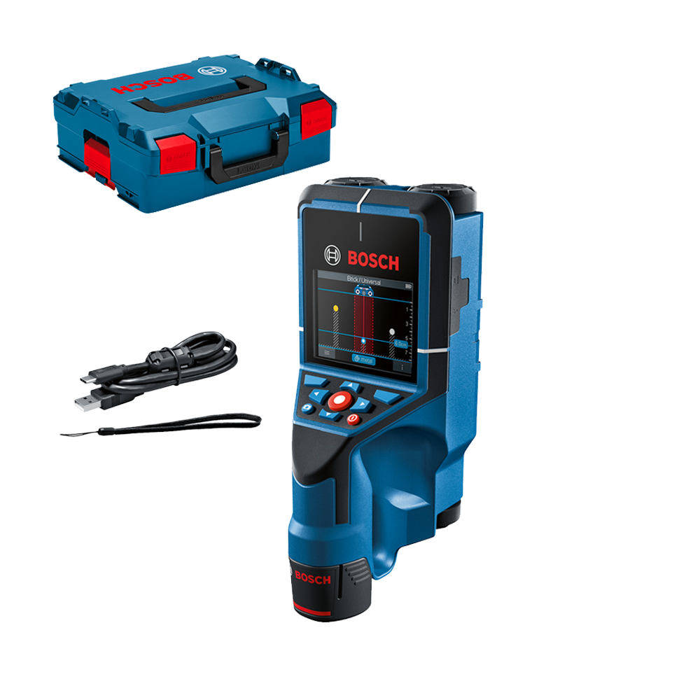 BOSCH D-tect 200 C (SOLO) Detector de metale + L-BOXX