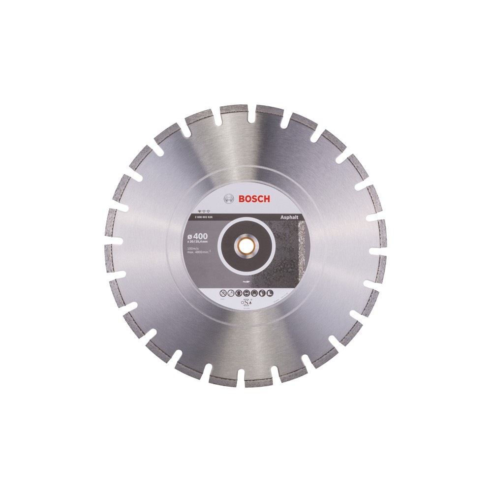 Bosch Disc diamantat pentru asfalt 3.6x400x20/25.4mm