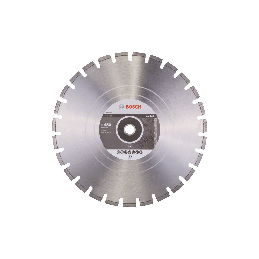 Bosch Disc diamantat Standard for Asphalt 450x25.4x3.2x10mm