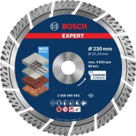 Bosch Disc diamantat Expert MultiMaterial 230x15x2.4x22.23mm