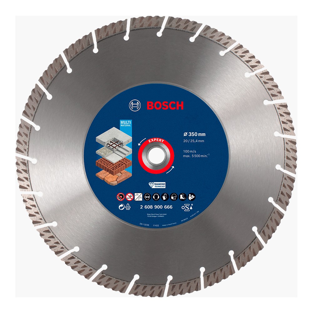 Bosch Disc diamantat Expert MultiMaterial 3.3x350x20/25.4mm