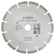 Bosch Disc de taiere diamantat pentru materiale de constructii 180mm