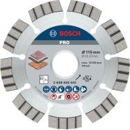 Bosch Disc diamantat Best for Stone 115x22.23x2.2x12mm