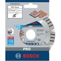 Bosch Disc diamantat Best for Stone 115x22.23x2.2x12mm