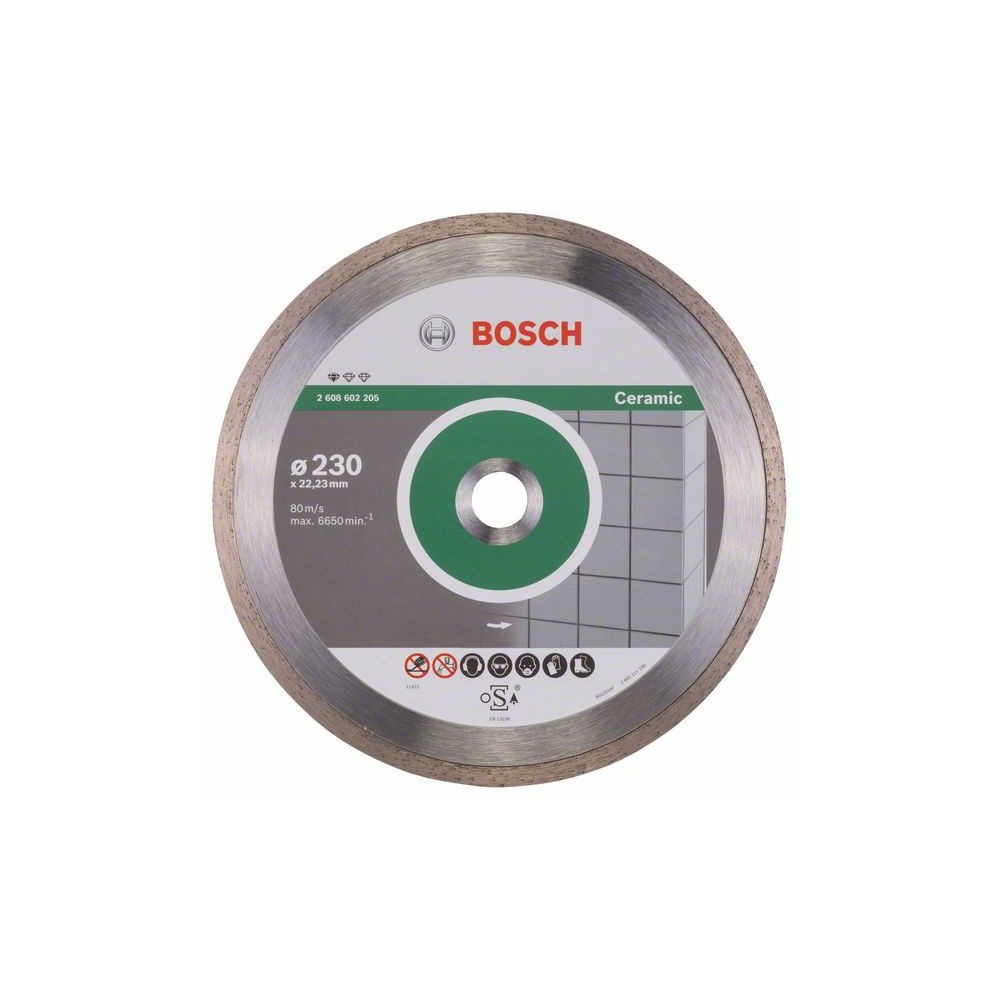 Bosch Disc diamantat Standard for Ceramic 230x22.23x1.6x7mm
