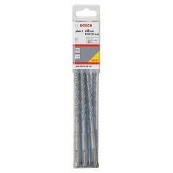 Bosch Set 10 burghie pentru gaurire cu percutie SDS Plus-5, 8x150x215mm