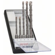Bosch Set 5 burghie Robust Line pentru gaurire cu percutie, SDS Plus-5, D5-10mm