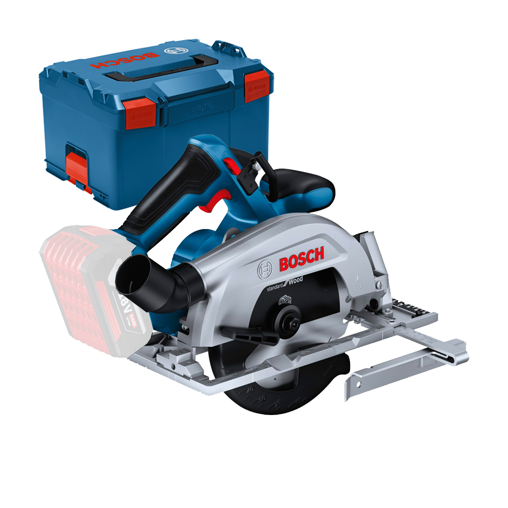 BOSCH GKS 185-LI (SOLO) Ferastrau circular Li-Ion + L-BOXX, fara acumulator in set