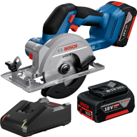 BOSCH GKS 18V-51 (SOLO) Ferastrau circular brushless, cu 2 acumulatori Li-Ion, 4Ah