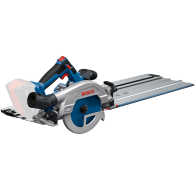 BOSCH GKS 18V-57-2 GX (SOLO) Ferastrau circular Li-Ion, fara acumulator in set + FSN 440 X Sina de ghidare (Cu ambalaj deteriora