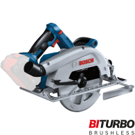BOSCH GKS 18V-68 (SOLO) Ferastrau circular brushless BITURBO, Li-Ion, fara acumulator in set