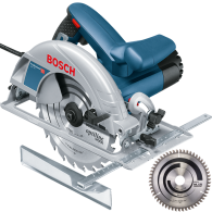 BOSCH GKS 190 Ferastrau circular 1400 W +  Disc Multimaterial 190x30x54T