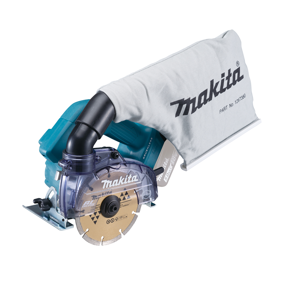 MAKITA DCC500Z Masina de debitat beton brushless, Li-Ion, 18V, LXT, diametru disc 125 mm, fara acumulator in set (SOLO)