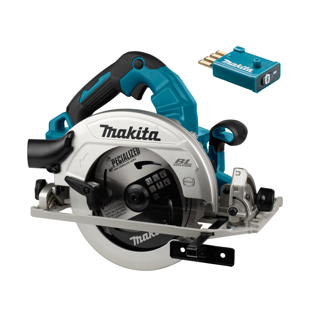 MAKITA DHS783ZU Ferastrau circular brushless si wireless, Li-Ion, 2x18V LXT, fara acumulator in set (SOLO)