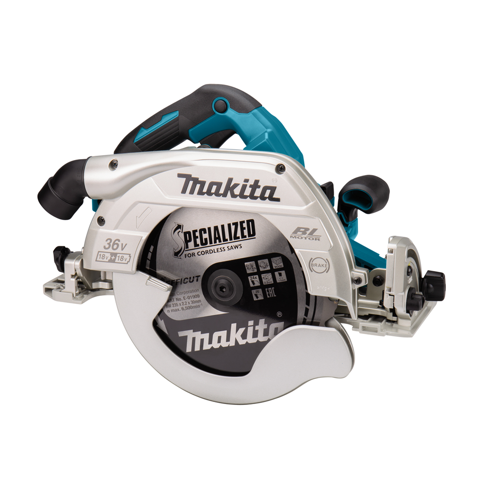MAKITA DHS900Z Ferastrau circular brushless si wireless, Li-Ion, 2x18V LXT, fara acumulator in set (SOLO)
