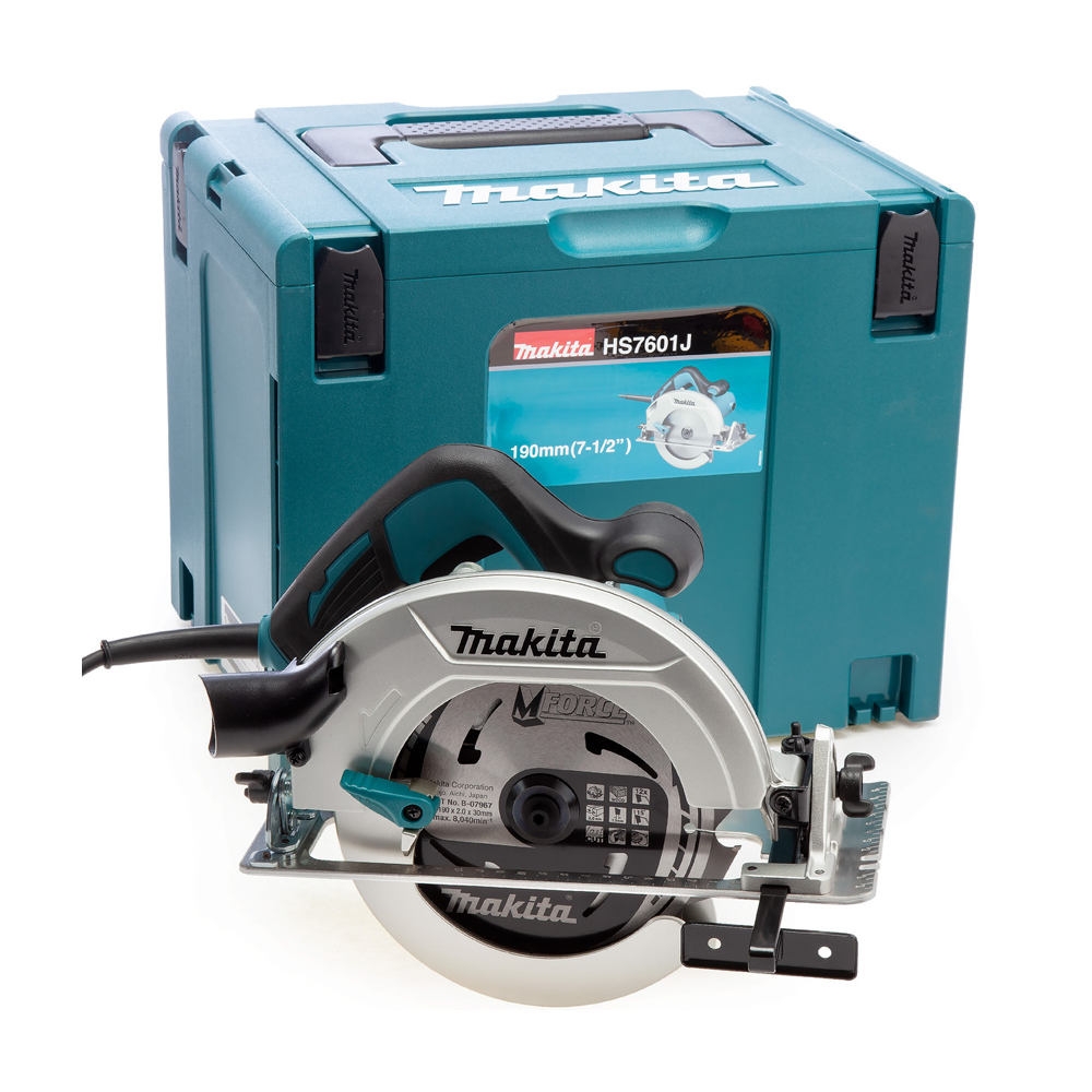 MAKITA HS7601J Ferastrau circular manual 1200 W + Makpac