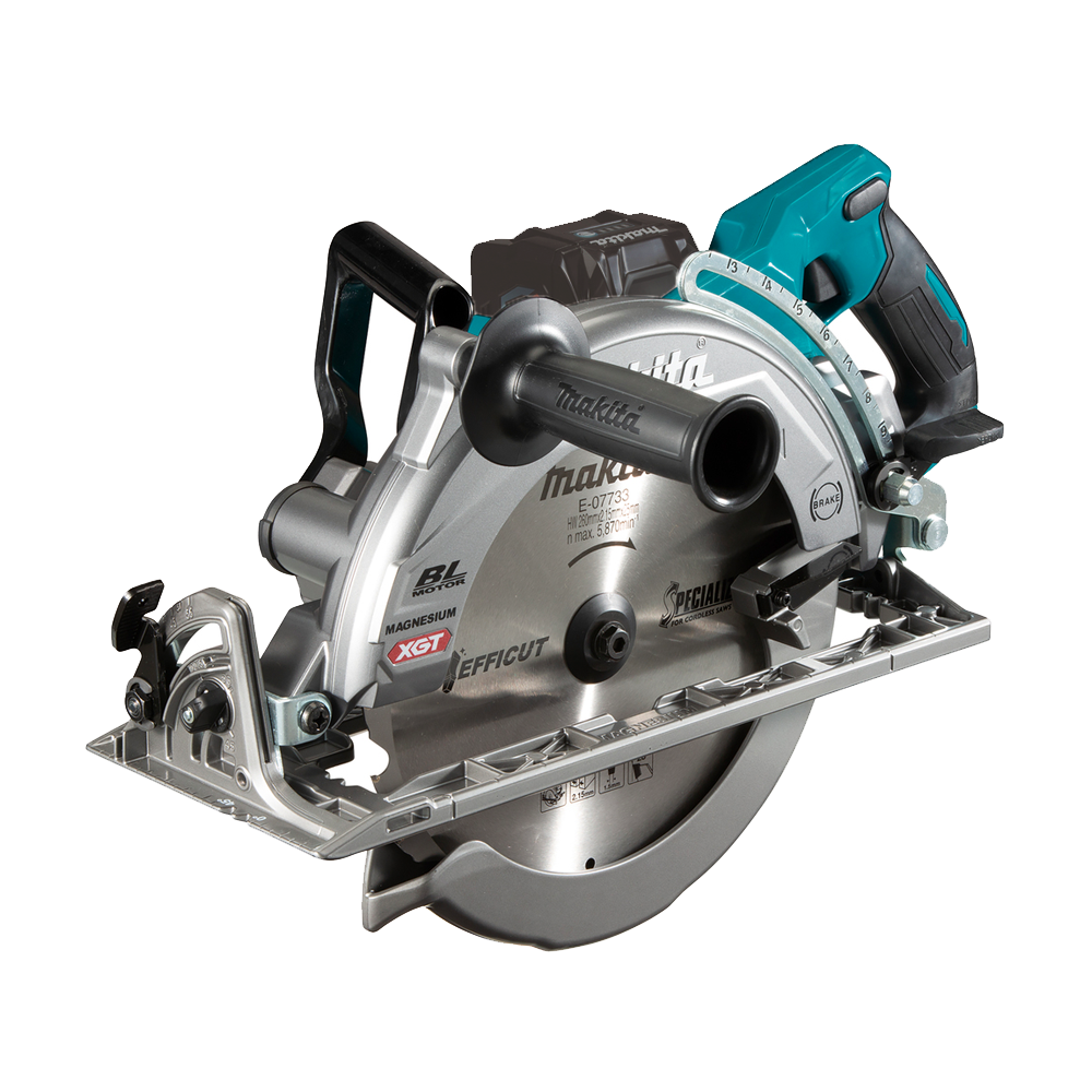 MAKITA RS002GT101 Ferastrau circular brushless si wireless, cu 1 acumulator Li-Ion, 40V XGT, 5Ah