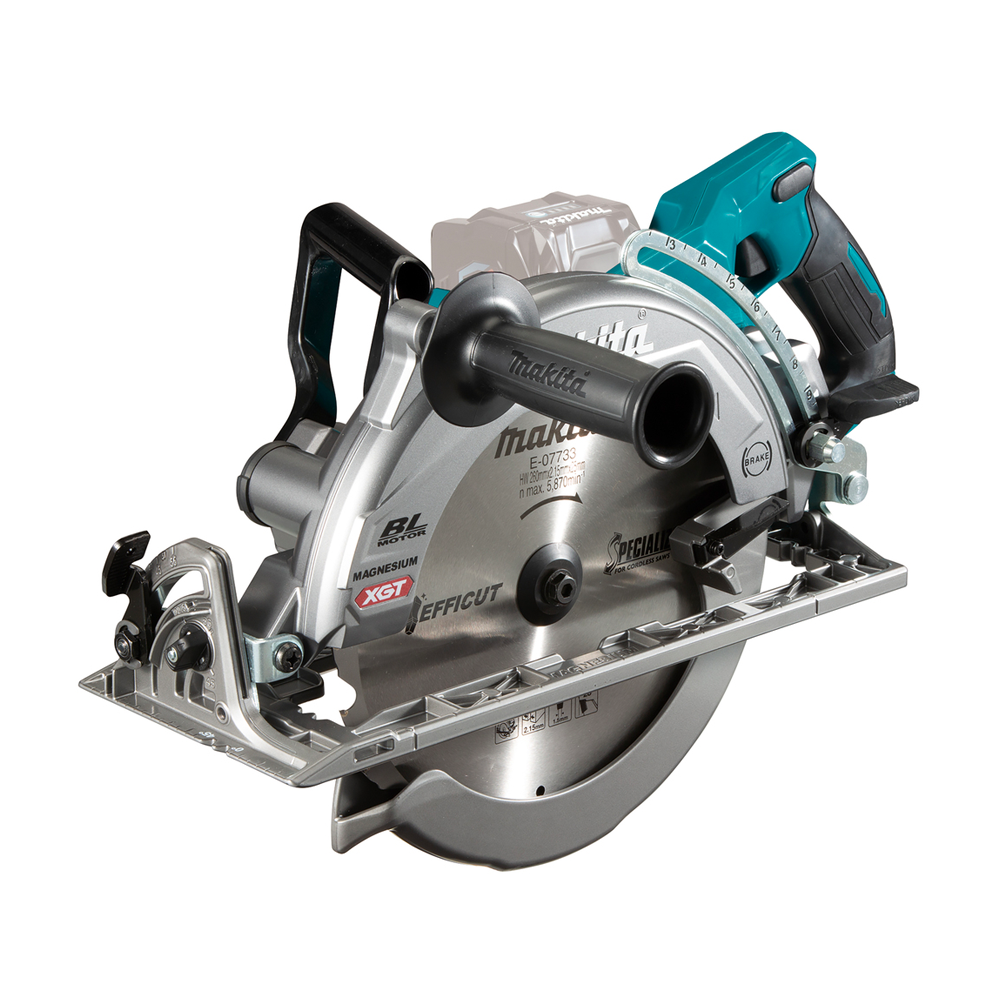 MAKITA RS002GZ Ferastrau circular brushless si wireless, Li-Ion, 40V XGT, fara acumulator in set (SOLO)