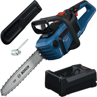 BOSCH GKE 18V-40 Ferastrau cu lant BITURBO brushless Li-Ion, 18V, lama 36 cm, grosime lant 1.1 mm, pas 3/8", cu un acumulator 5.