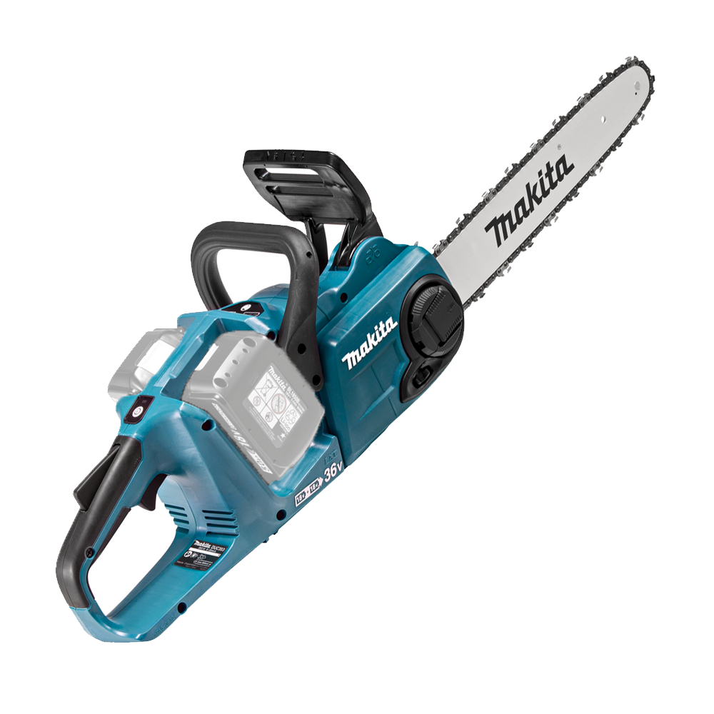 MAKITA DUC353Z Ferastrau cu lant Li-Ion, 2x18V, lama 35 cm, grosime lant 1.1 mm, pas 3/8", fara acumulator in set (SOLO)