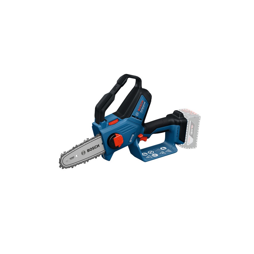 BOSCH GKE 18V-15 (SOLO) Ferastrau cu lant Li-Ion, 18V, lama 15 cm, grosime lant 1.1 mm, pas 3/8", fara acumulator in set