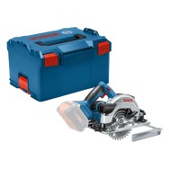 BOSCH GKS 18V-57 G (SOLO) Ferastrau circular Li-Ion, fara acumulator in set + L-BOXX