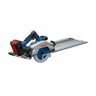 BOSCH GKS 18V-57-2 GX (SOLO) Ferastrau circular Li-Ion, fara acumulator in set + FSN 440 X Sina de ghidare
